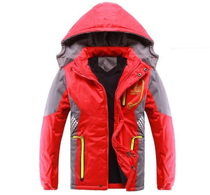 Waterproof Windproof Thicken Jacket For Boy