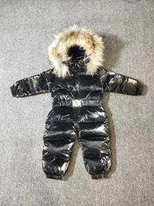Winter jumpsuit duck down jackets for infant