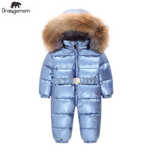 Load image into Gallery viewer, Winter jumpsuit duck down jackets for infant