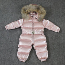 Load image into Gallery viewer, Winter jumpsuit duck down jackets for infant