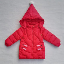 Load image into Gallery viewer, Thick Windproof Girl Winter Jackets For Girls