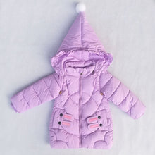 Load image into Gallery viewer, Thick Windproof Girl Winter Jackets For Girls