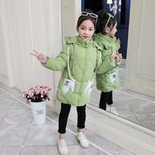 Load image into Gallery viewer, Thick Windproof Girl Winter Jackets For Girls