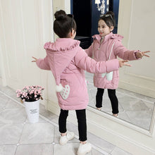 Load image into Gallery viewer, Thick Windproof Girl Winter Jackets For Girls