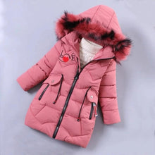 Load image into Gallery viewer, Thick Windproof Girl Winter Jackets For Girls