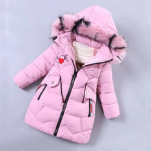Load image into Gallery viewer, Thick Windproof Girl Winter Jackets For Girls