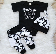 Load image into Gallery viewer, Toddler cute Baby Boy letter Cotton outfit