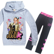 Load image into Gallery viewer, Toddler Girl Long Sleeve Tops Hooded + Pant