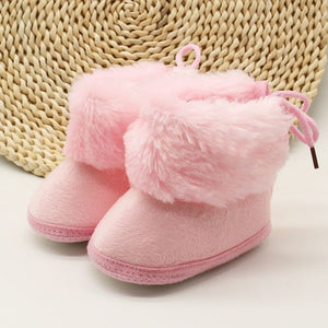 Winter Sweet Newborn Baby Girls Princess Boots