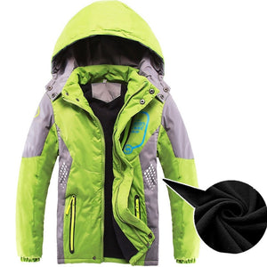 Waterproof Windproof Thicken Jacket For Boy