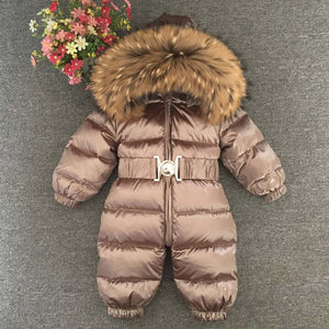 Russian Winter Boys Girls Romper