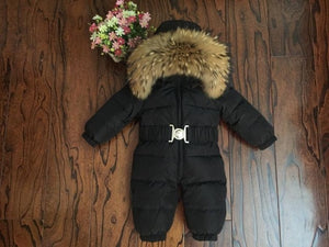 Russian Winter Boys Girls Romper