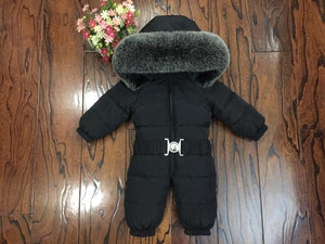 Russian Winter Boys Girls Romper