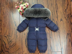 Russian Winter Boys Girls Romper