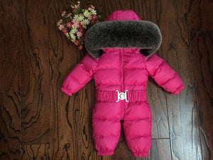 Russian Winter Boys Girls Romper